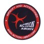 ACTION ARMY - Patch Action army Rouge Et Noir