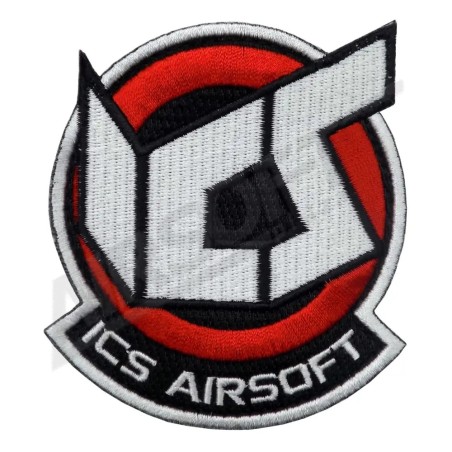 ICS - Patch Rouge Et Noir