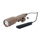ASG - Lampe Tactique Avec Bouton Déporte Strike Système WL1080 - Tan