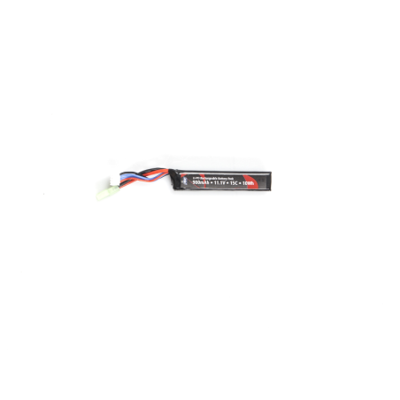 ASG - Batterie LiPo 11.1V 900mAh 15C - Tamiya - Nouvelle version plus court