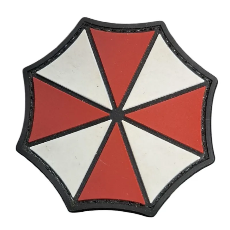 Patch Umbrella - Rouge et Blanc Blanc