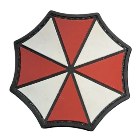 Patch Umbrella - Rouge et Blanc Blanc