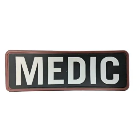 Patch Tactique Medic Blanc | ZN Airsoft