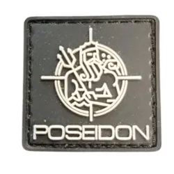 Patch Poseidon Blanc | ZN Airsoft