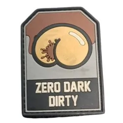 Patch Tactique Zero dark dirty Marron | ZN Airsoft