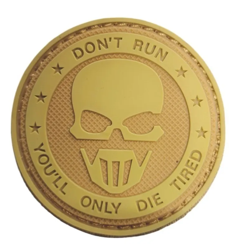 Patch "Don't run" — Morale Patch Airsoft