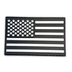 Patch Drapeau Américain Blanc | ZN Airsoft