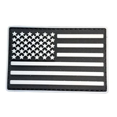 Patch Drapeau Américain Blanc