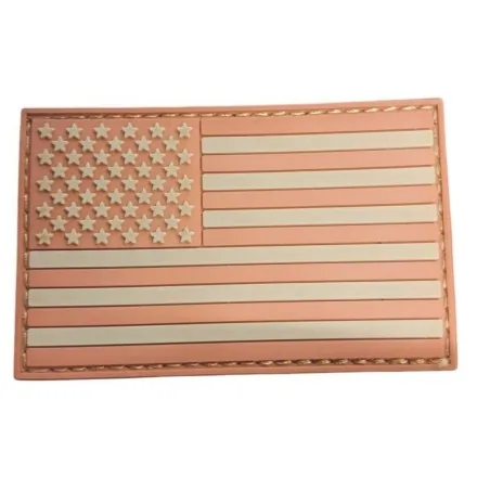 Patch Drapeau Américain Tan