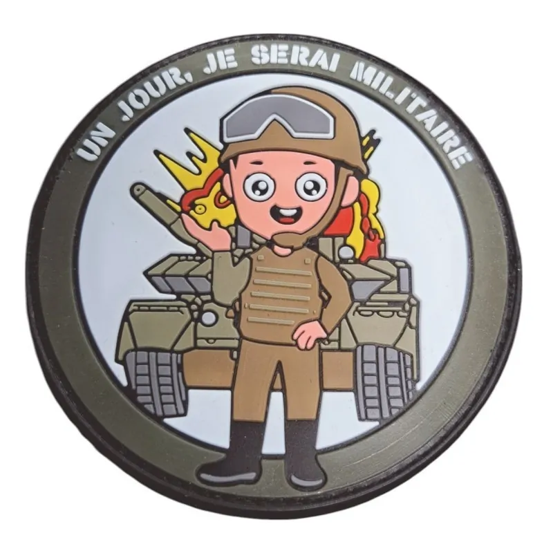 Patch "Un jour je serais militaire" — Morale Patch Airsoft Patch "Un jour je serais militaire" — Morale Patch Airsoft