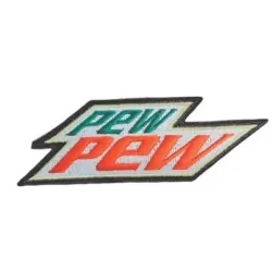 Patch "Pew pew" - Morale Patch Airsoft | ZN Airsoft