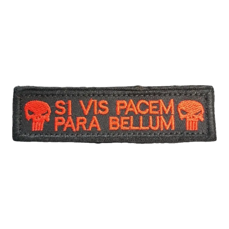 PATCH - Si vis pacem para bellum - Rouge