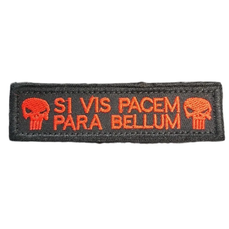Patch Tactique Si vis pacem parp bellum Rouge
