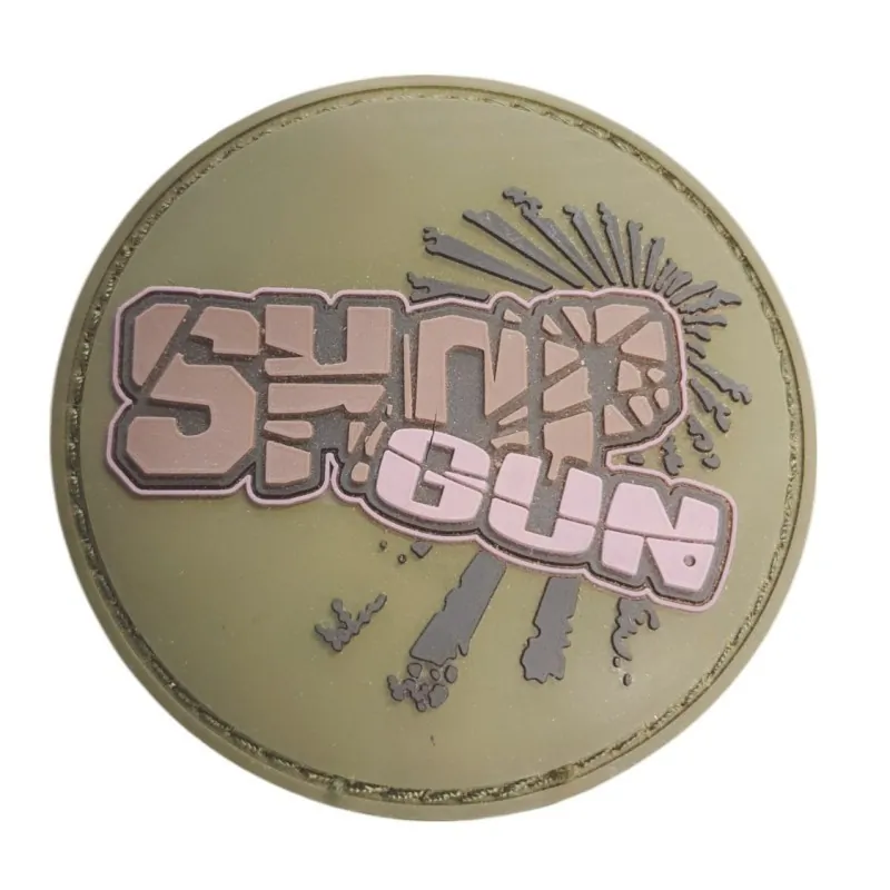 Patch Tactique Shop gun Vert olive