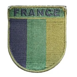 Patch Drapeau Français Vert | ZN Airsoft