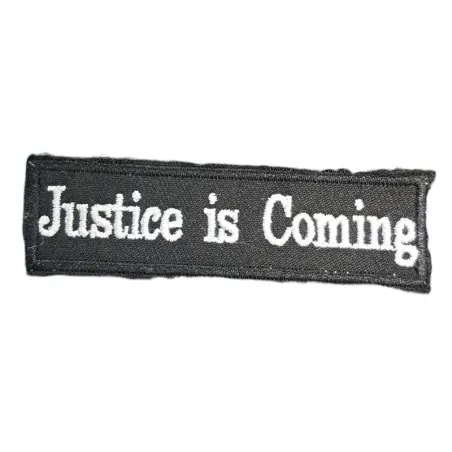 Patch "Justice is coming" — Morale Patch Airsoft