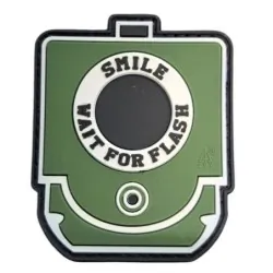Patch "Smile wait for flash" - Morale Patch | ZN Airsoft