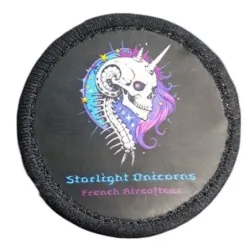 Patch Starlight unicorns Violet | ZN Airsoft