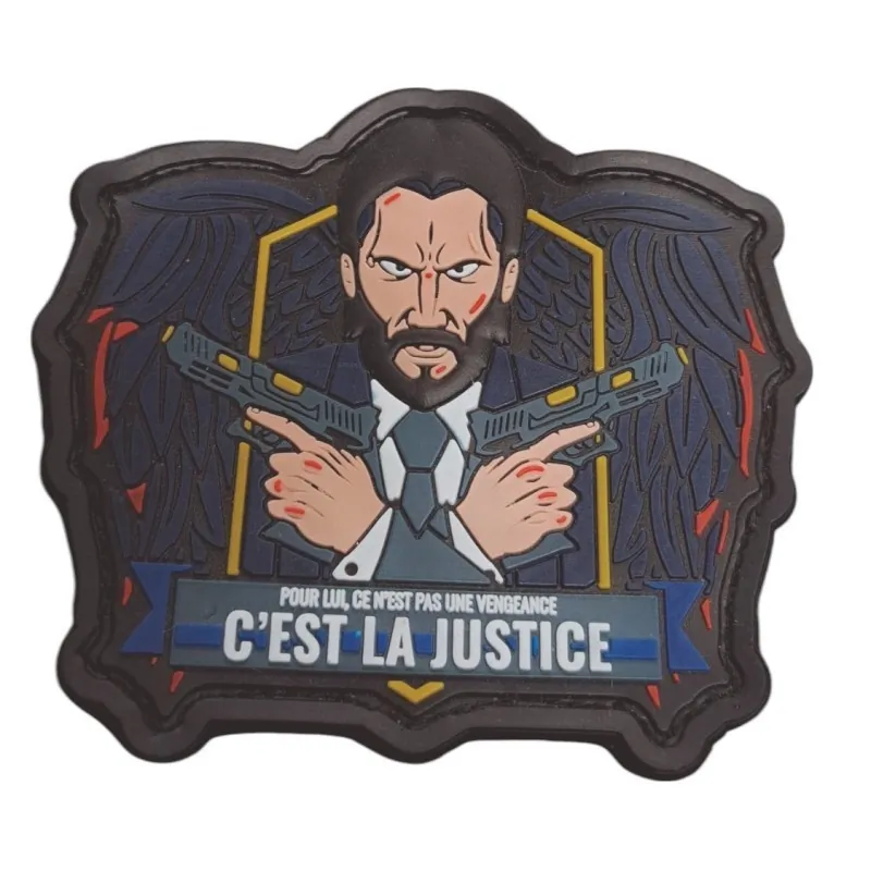 Patch "C'est la justice" — Morale Patch Airsoft