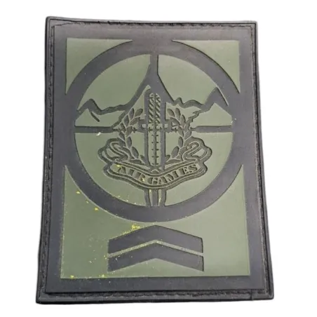 Patch Tactique Air Games Vert olive | ZN Airsoft