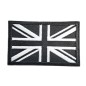 patch - drapeau anglais - noir