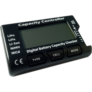 CellMeter 7- Testeur digital de Batterie LiPo, LiFe, Li-Ion, NiMH et NiCd.