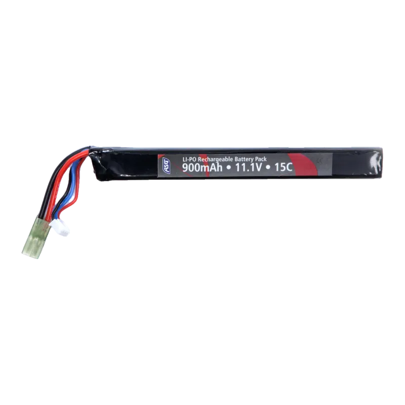 ASG - Batterie LiPo 11,1V 900 mAh 15C - Tamiya - 1 bâton