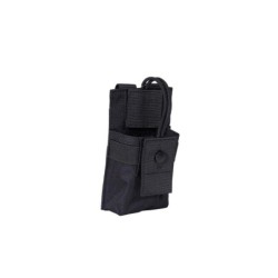 Black river - Poche pour radio avec attache molle - Noir