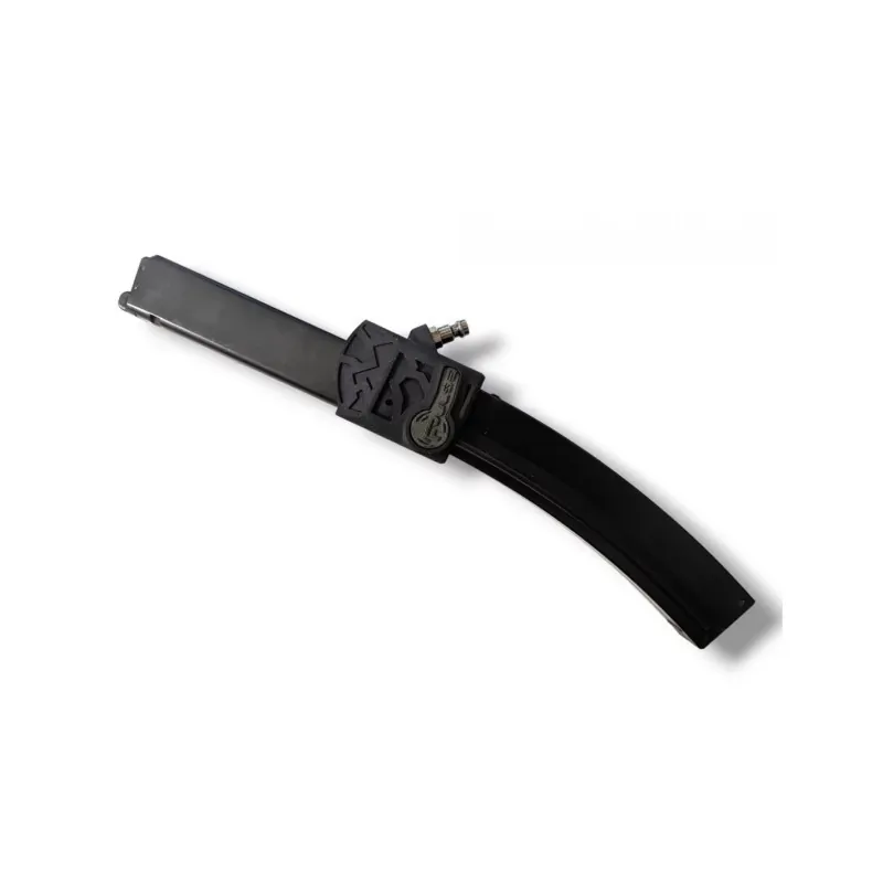 Adaptateur HPA Pulse Protek PP-2K monté sur chargeur MP5 long