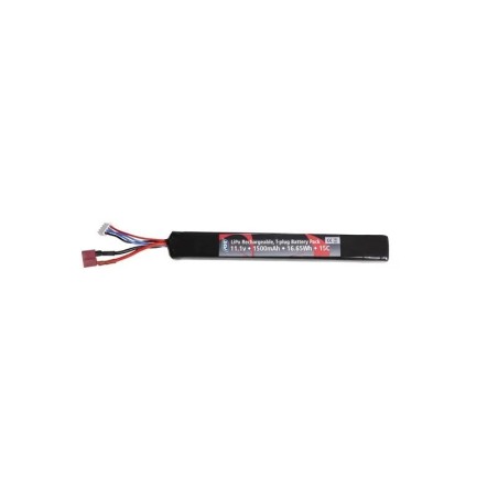 ASG - Batterie LiPo 11.1V 1500mAh 15C - T-dean - 1 bâton