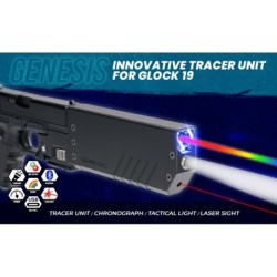 Acetech - Traceur Genesis Unit Pour Glock 19 - Noir