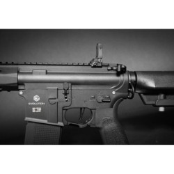 Evolution International Recon 10" Noir – AEG Carbontech M-LOK & ETS III | Zn-Airsoft.fr
