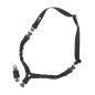 Corso Tactical - Sangle tactique Crossbones 1 Point MK2 - Noir