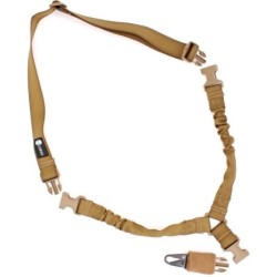 Corso Tactical - Sangle tactique Crossbones 1 Point MK2 - Tan