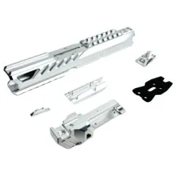 CTM  - AAP-01 FUKU-2 CNC Upper "Shark" - Silver