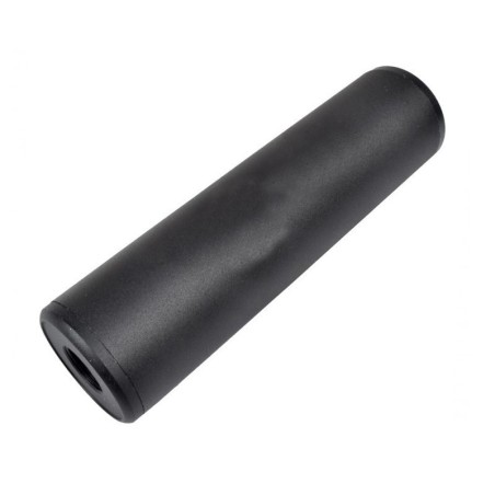 CYMA - Silencieux aluminium 130mm  14mm - Noir
