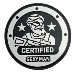 Patch "Certified Sexy Man" - Morale Patch | ZN Airsoft