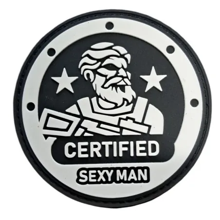 Patch "Certified Sexy Man" — Morale Patch Airsoft