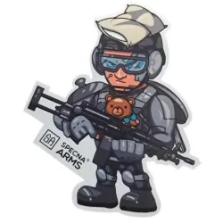 Sticker Specna arms Avec Tenu Complète