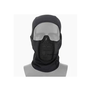 Cagoule Noir Avec Protection Bas De Visage