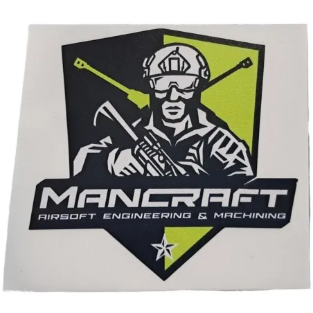 Mancraft - stickers mancraft - Vert et Noir