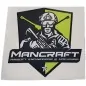 Sticker Mancraft Vert/noir Sticker Mancraft Vert/noir