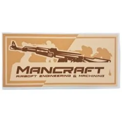 Sticker Mancraft Tan
