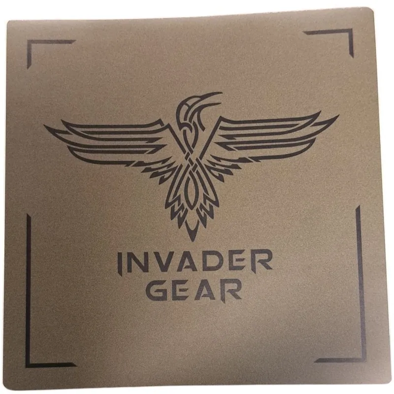 Sticker Invader Gear - Vert
