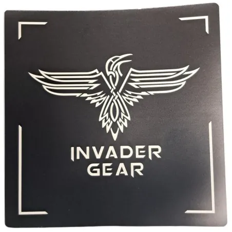 Sticker Invader Gear Noir Noir