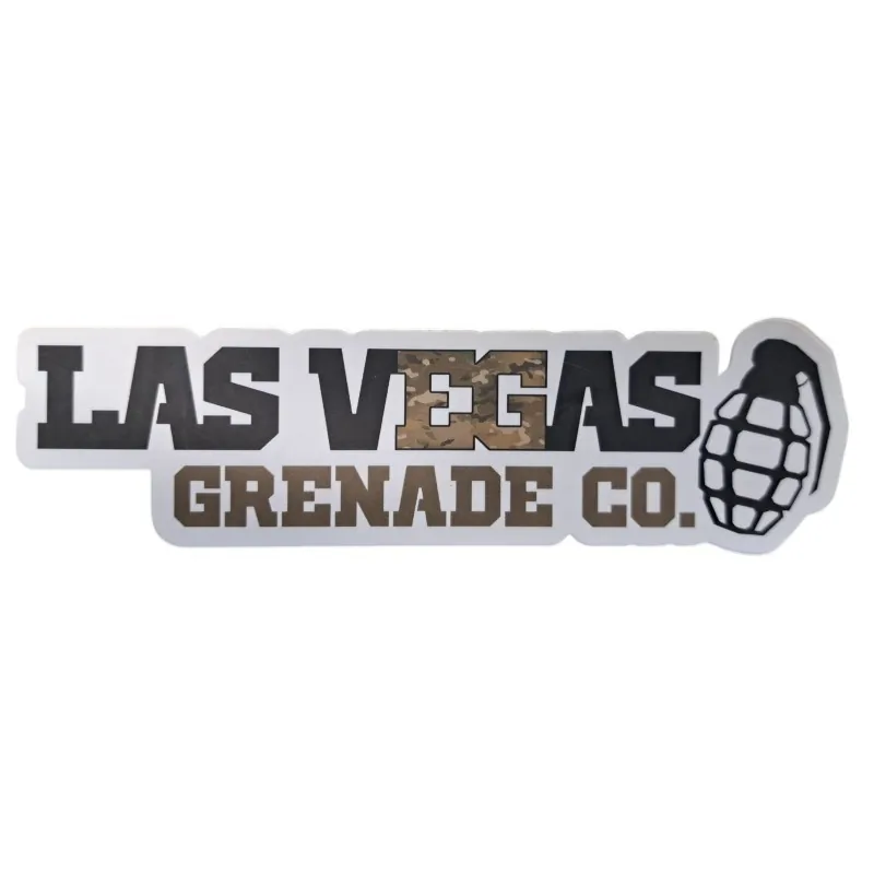 Sticker Enola Gaye Las Vegas Grenade Multicolore