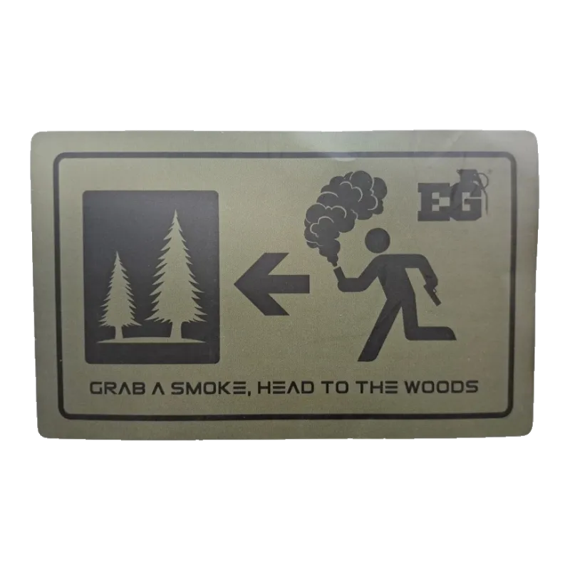 Sticker Enola Gaye - Sortie vers la forêt - Vert
