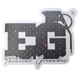 ENOLA GAYE - stickers grand eg grenade - Plaque Métal