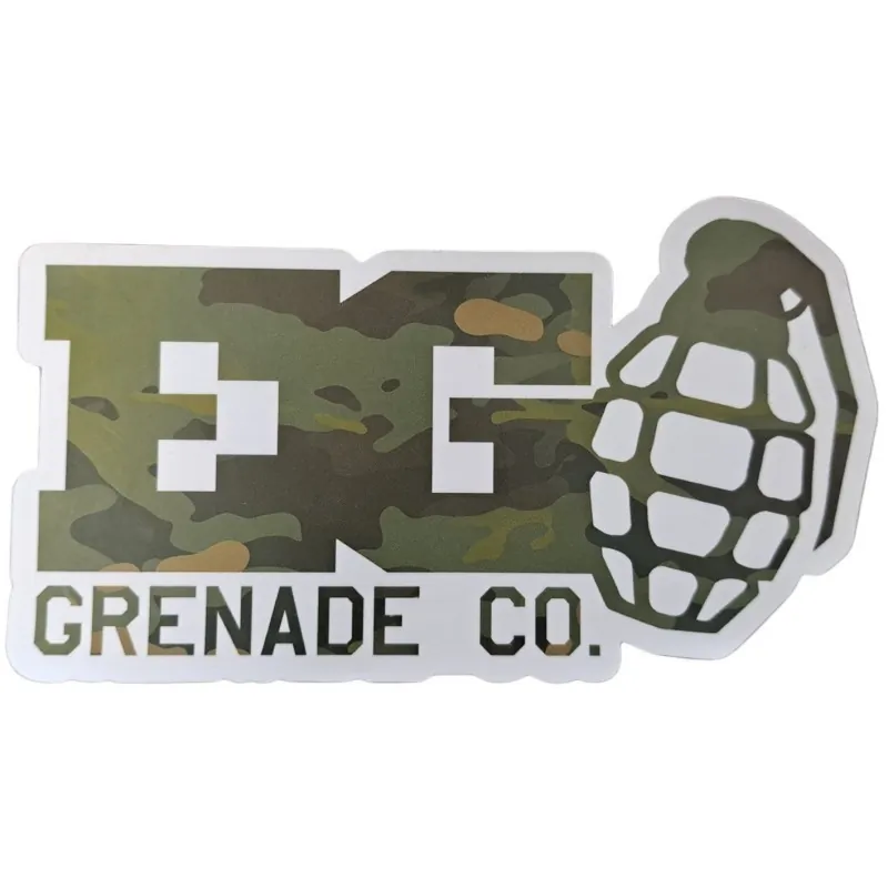 ENOLA GAYE - stickers grenade - Multicam
