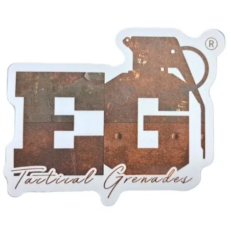 Sticker Enola Gaye Eg Grenade Rouille